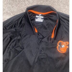Baltimore Orioles MLB Cartoon Bird‎ Logo Polo Shirt Men's XL Baseball Fanatics